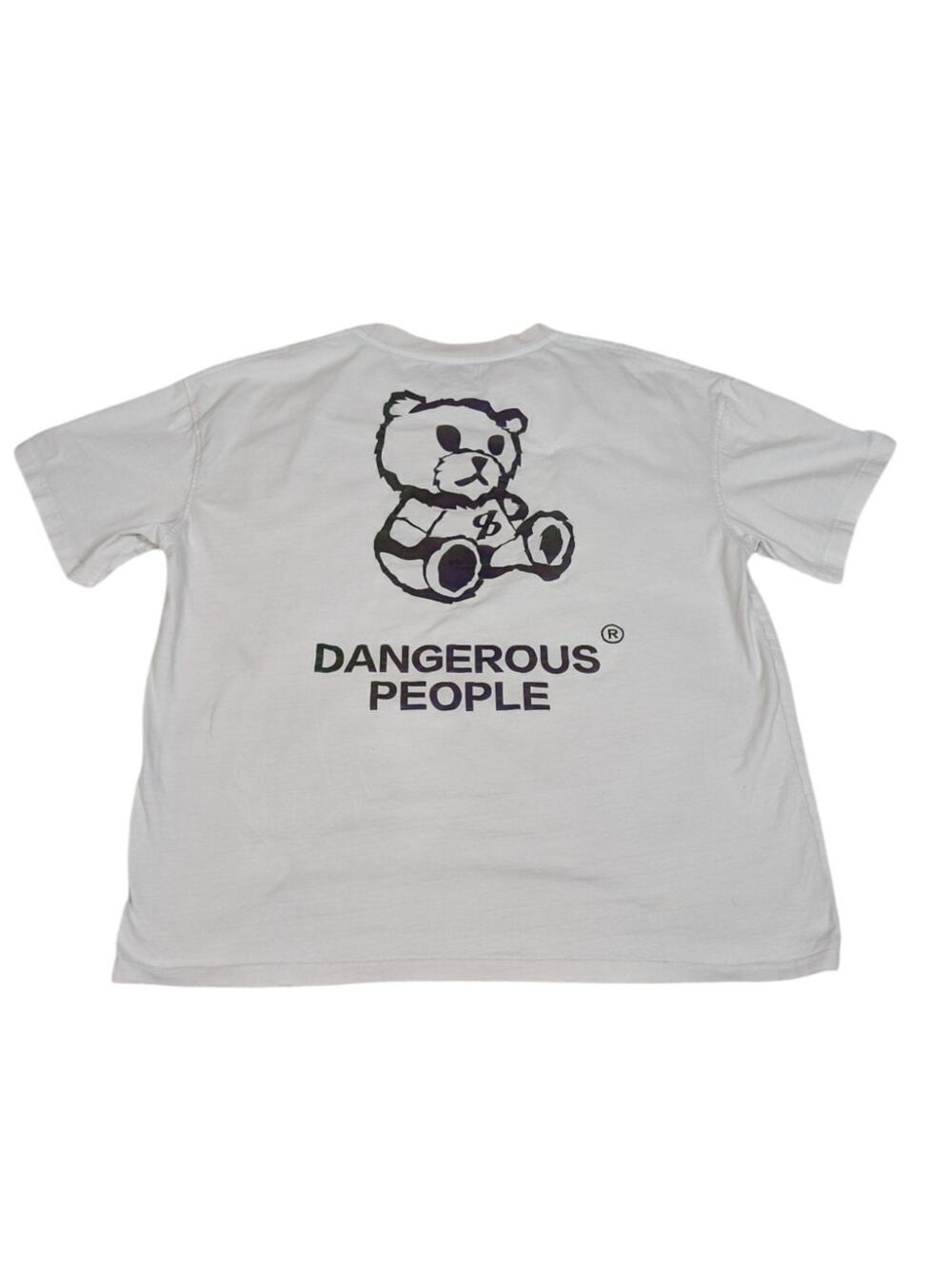 Dangerous People Teddy Bear Graphic T Shirt Mens XL Streetwear Tee